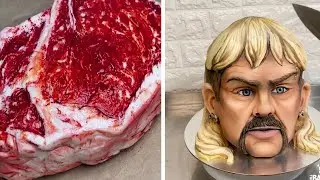 🥩Hyper Realistic Cake Cutting | Super Satisfying🐅🐯