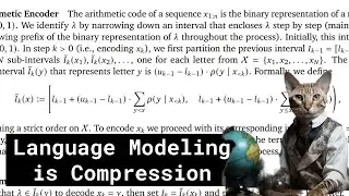 LLMs == Compression