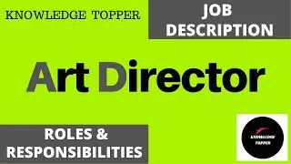 The Art Director Job Description