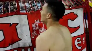 Crvena zvezda - Krasnodar | Radovanje kod oba gola