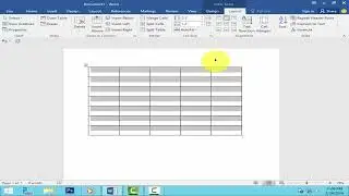 How to move individual lines in word table