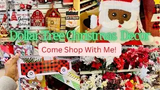 New Dollar Tree Christmas Shop With Me 2022 | Christmas Dollar Tree Decorations 🎄