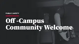 OSUPD Helps Welcome Students Back with Off -Campus Community Welcome