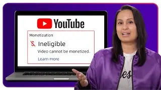 Your YouTube Video Cannot Be Monetized Notification | How To Fix (Do Not Panic)