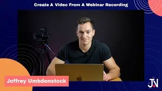 Create a Video from a Webinar Recording