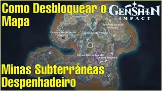 Como Desbloquear o Mapa das Minas Subterrâneas do Despenhadeiro | GENSHIN IMPACT