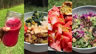 vegan what I eat in a week + forming healthy habits, building routine HEALTHY GIRL SUMMER