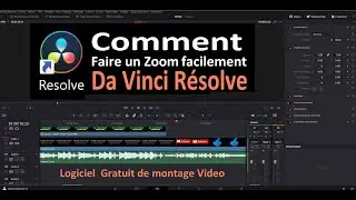 Comment faire un Zoom Dynamique avec Da Vinci Résolve 16 facilement