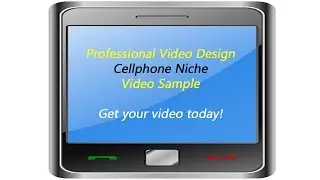 Professional Video Design Cellphone Video Sample..Cellphone Video Sample