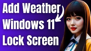 How to Add Weather to Windows 11 Lock Screen