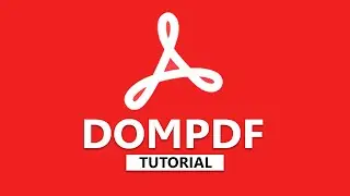 DOMPDF Tutorial - Create PDF from HTML File (2/3)