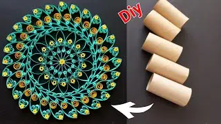 that's wonderful! look what I did with toilet paper rolls - great idea - recycling