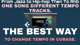 HOW TO CHANGE DIFFERENT TEMPO TRACKS IN CUBASE. 