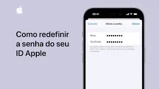 Como redefinir a senha de seu ID Apple no iPhone | Suporte da Apple