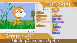 Scratch - Tutorial 01 - Painting a Sprite