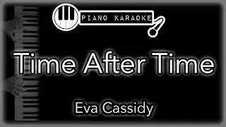 Time After Time - Eva Cassidy - Piano Karaoke Instrumental