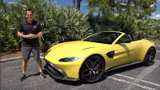 Is the NEW 2021 Aston Martin Vantage Roadster a BETTER sports car?