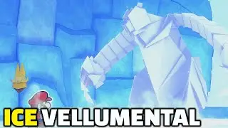 Paper Mario: The Origami King | Ice Vellumental Boss Fight