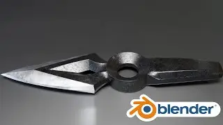 How To Make Jett's Kunai From Valorant In Blender / Blender Tutorial