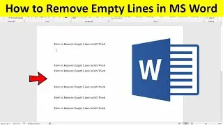 How to Remove Empty Lines in MS Word