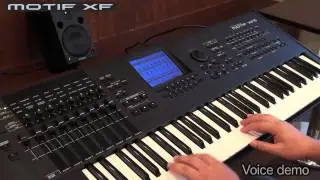 YAMAHA MOTIF XF Demo 1/3 Voices