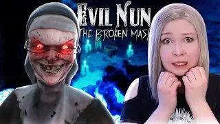 РОЗОВАЯ ДВЕРЬ! СТРАШНОВАТО. ПЯТЫЙ КУСОК МАСКИ! [Прохождение Evil Nun: The Broken Mask] №9