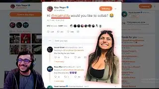 Carryminati Collaborating with Mia Khalifa