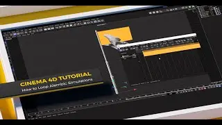 How to Loop an Alembic Simulation in Cinema 4D