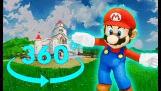 Mario 360 - walking around the castle