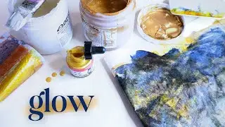 Pizzazz! How to Create A Glow In Your Mixed Media Art