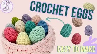 🐣DIY Simple Crochet Egg🐣SOOO EGGGGciting!!!!🐣