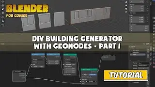 DIY building generator with geonodes in Blender 3.0 Alpha - Part 1