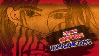 Drawing some Sexy Girls and Handsome Boys | Prajwol GFX