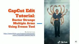 Capcut Edit Tutorial - Doctor Strange Multiple Arms [live stream]