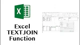 Excel: Join text together using the TEXTJOIN function