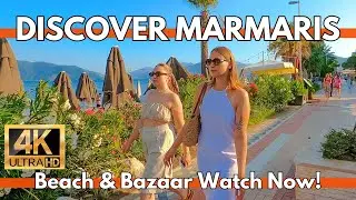 Marmaris Turkey Walking Tour: Beachside Bliss & Grand Bazaar Exploration