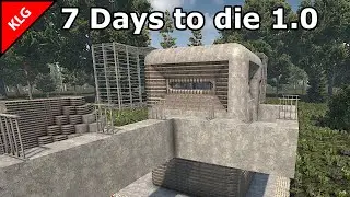 7 Days to die 1.0 ► 35 Ночь ОБОРОНА БЕТОННОГО ДОТА