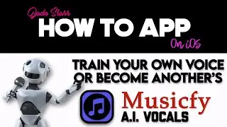 Train Your Own Voice or Become Another's with Musicfy A.I. Vocals - How To App on iOS! - EP 952 S11