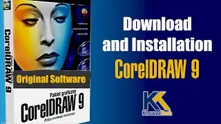 how to download and install coral draw 9 by knowza tech in urdu/hindi
