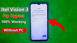 Itel Vision 3 Frp bypass, Itel Vision 3 google account remove, Itel vision 3 Android 11 frp