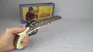 Hubley Pirate Pistol 1950s toy cap gun