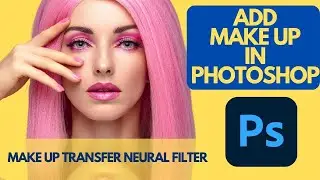 Automatically apply makeup in photoshop