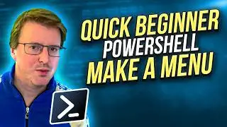 Build a PowerShell Menu in 5 minutes