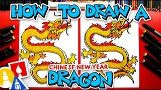 How To Draw A Chinese New Year Dragon - Advanced