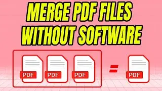 EASY!!! MERGE PDF FILES WITHOUT SOFTWARE 2024 | Smallpdf