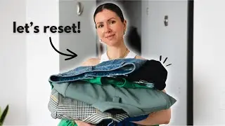 Why I Don't Want A Minimalist Wardrobe & Mini Closet Tour: spring closet reset extended version