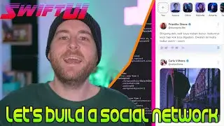 SwiftUI: Social Media App Design - Twitter / Facebook