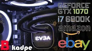 Игровой компьютер i7-6800k + gtx1070 тест FullHD и UHD 2к19