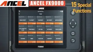 ANCEL FX9000 Oil Reset Full System  DPF Reset Auto Transmission ,Immobilizer  |ANCEL