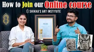 BEST ONLINE CLASSES FOR ARTS | HOW TO JOIN SHIKHAS ART ONLINE CLASSES |